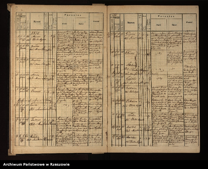 image.from.unit.number "Księga urodzeń, małżeństw, zgonów z miejscowości Wujskie i Załuż"