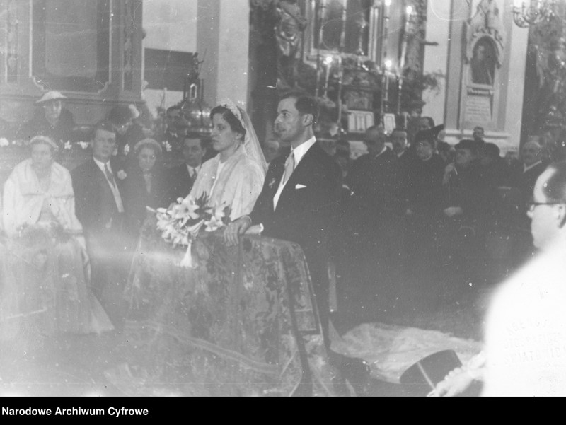 image.from.unit.number "Ślub hrabiego Benedykta Tyszkiewicza z księżniczką Eleonorą Radziwiłł"