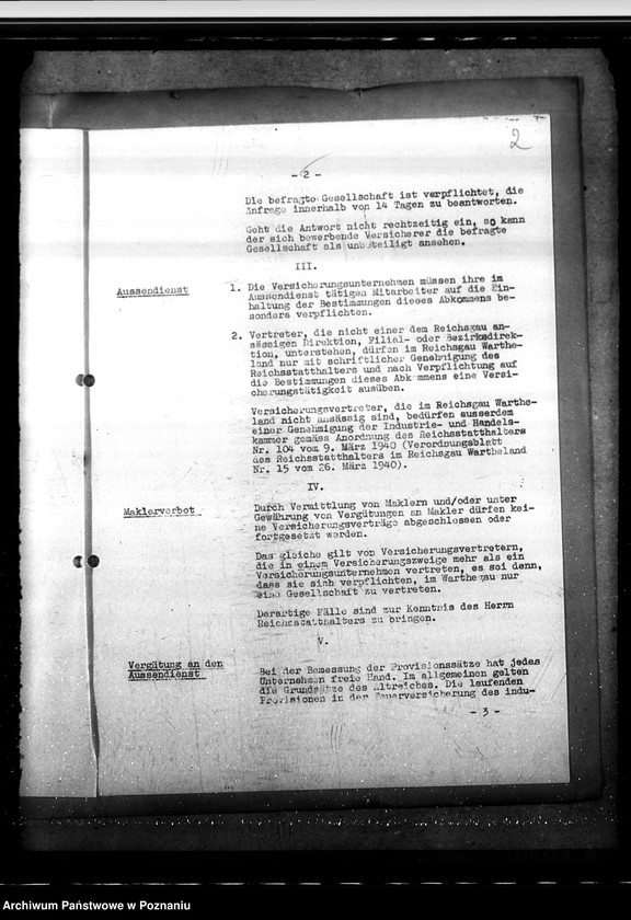 Obraz 6 z jednostki "Umowa pomiędzy różnymi zakładami ubezpieczeń w sprawie działalności w Kraju Warty"