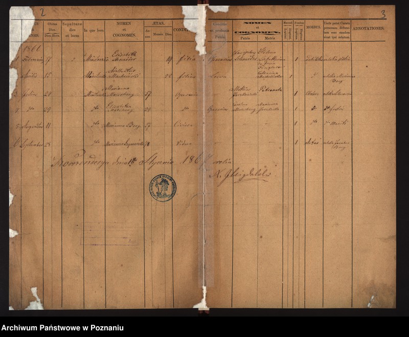 Obraz 4 z jednostki "Duplicat mortuorum"