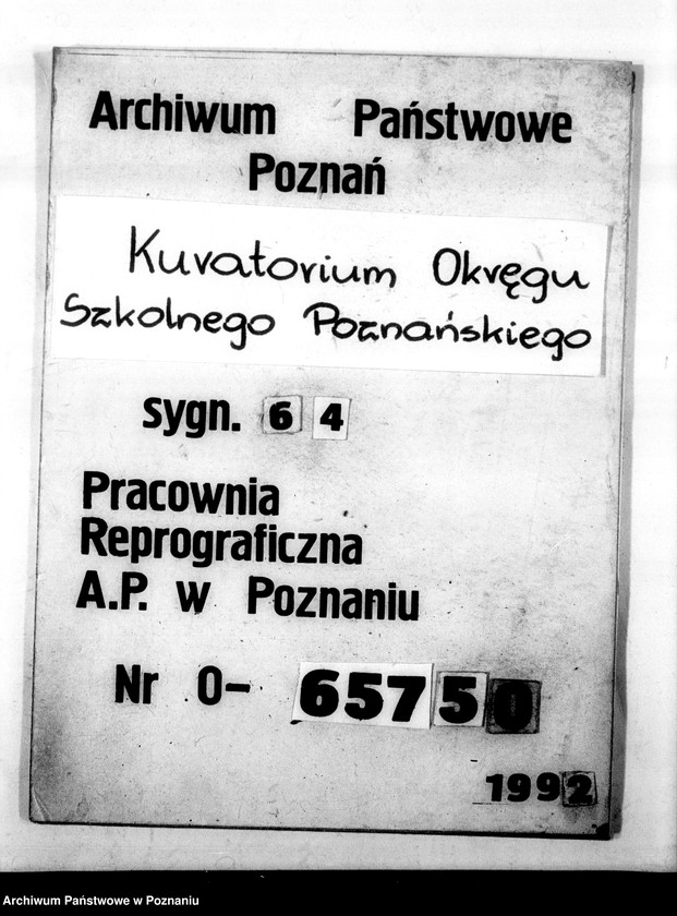 Obraz 1 z jednostki "Sprawozdanie roczne szkół powszechnych na terenie miasta Poznania"