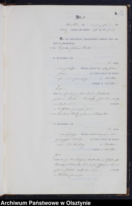 image.from.unit.number "Heiraths-Neben-Register Nr 1 - 40"