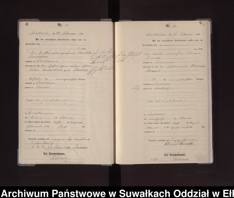 image.from.unit.number "Sterbe-Haupt-Register des Königlich Preussischen Standes-Amtes Stadt Nicolaiken Kreis Sensburg"