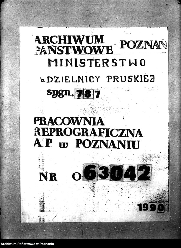 Obraz 1 z jednostki "[Okólniki ministra]"