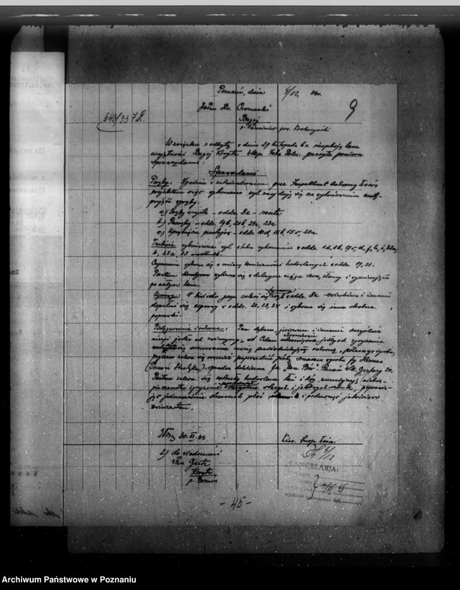 Obraz 13 z jednostki "/Majętność leśna Bugaj / powiat krotoszyński"