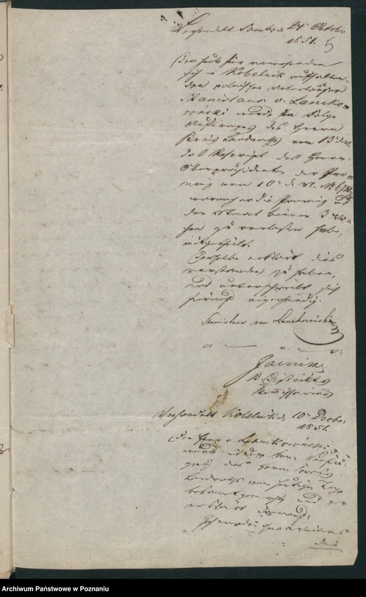 Obraz 8 z jednostki "A. betr. Stanislaus Lanckoroński alias Roman Bracki"