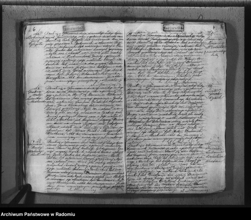 image.from.unit.number "[Duplikat akt urodzeń, małżeństw i zgonów parafii rzym.-kat. Głowaczów 1860 r.]"