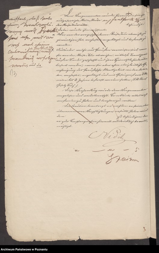 Obraz 17 z jednostki "A. betr. die Zuzüge zu den Insurgenten nach Polen vom Auslande /Deutsche, Franzosen, Italiener, Engländer, Dänen…/"