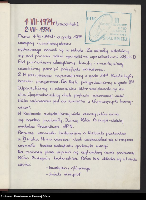 image.from.unit.number "Zasadnicza Szkoła Budowlana i Technikum Budowlane w Międzyrzeczu - Praca na konkurs: "Szlakiem Hubalczyków (obóz wędrowny)". Tom I"