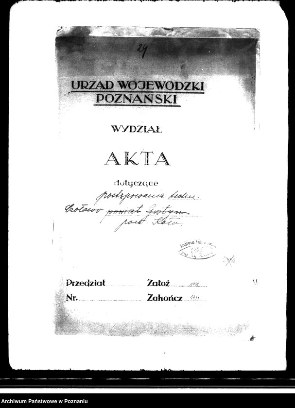 image.from.unit.number "Postępowanie techniczne przy parcelacji majątku Czołowo powiatu kaliskiego"