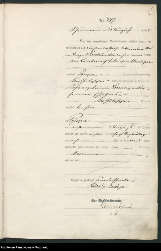 image.from.unit.number "Księga urodzeń t. II"