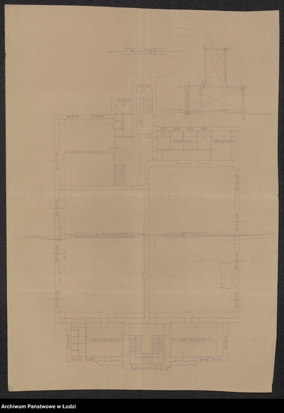 Obraz 2 z jednostki "Projekt przebudowy domu po byłej cegielni na posesji miasta Rudy Pabianickiej przy ul. Piłsudskiego na Dom Ludowy"