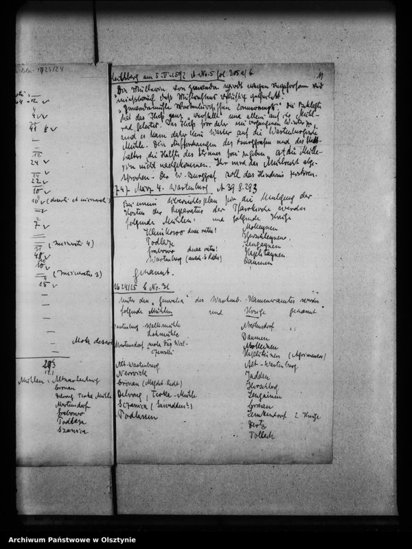 image.from.unit.number "Wartenburg, Schloss, Nachweisbarer Aufenthalt der Bischöfe von 1381 bis 1767, Archipresbyterium Kammeramt 1767 usw."