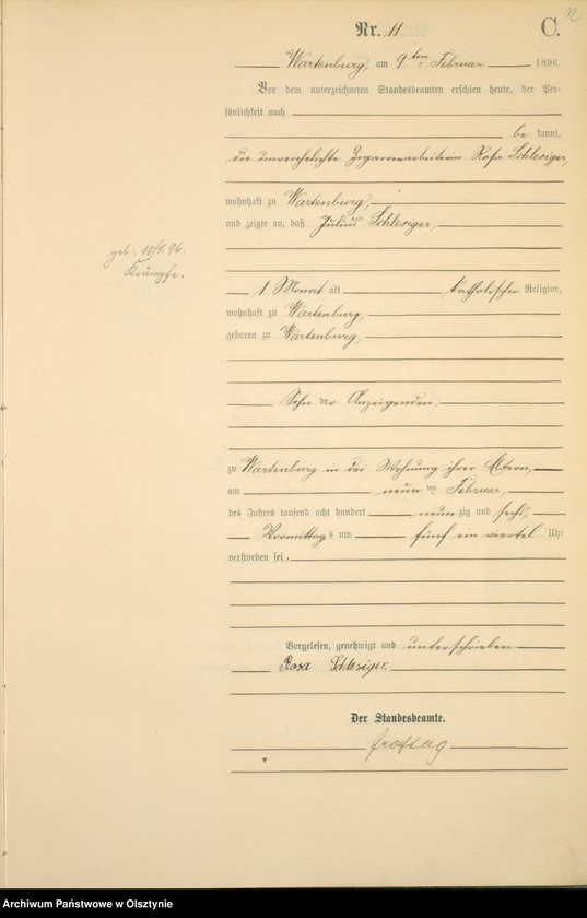 image.from.unit.number "Sterbe-Haupt-Register Nr 1 - 162"