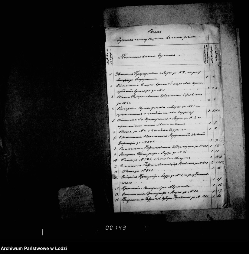 Obraz 6 z jednostki "[Różna korespondencja przychodząca]"