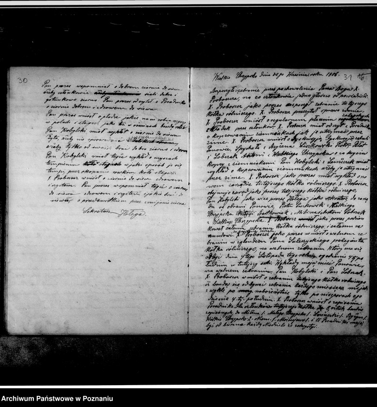 Obraz 18 z jednostki "Protokólarz zebrań"