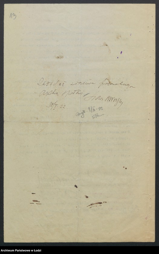 Obraz 15 z jednostki "Firma "Pabjanka" Maroko i Lipski - prowadzenie farbiarni i wykańczalni"