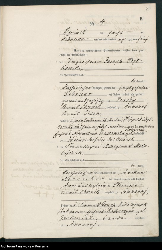 image.from.unit.number "Księga małżeństw"