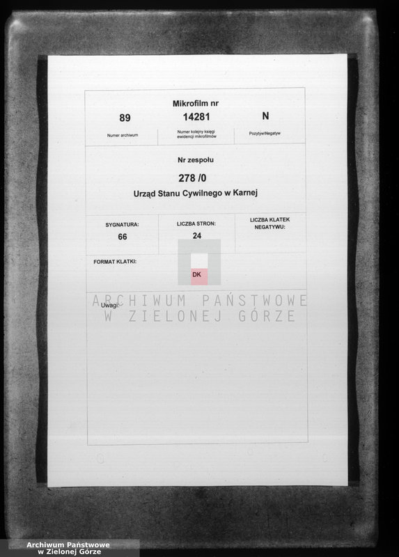 Obraz 2 z jednostki "Sterbe-Neben-Register"