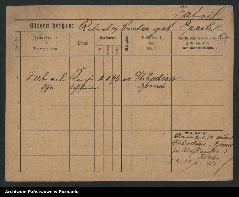 Obraz 19 z jednostki "Ząb - Zagalewski"