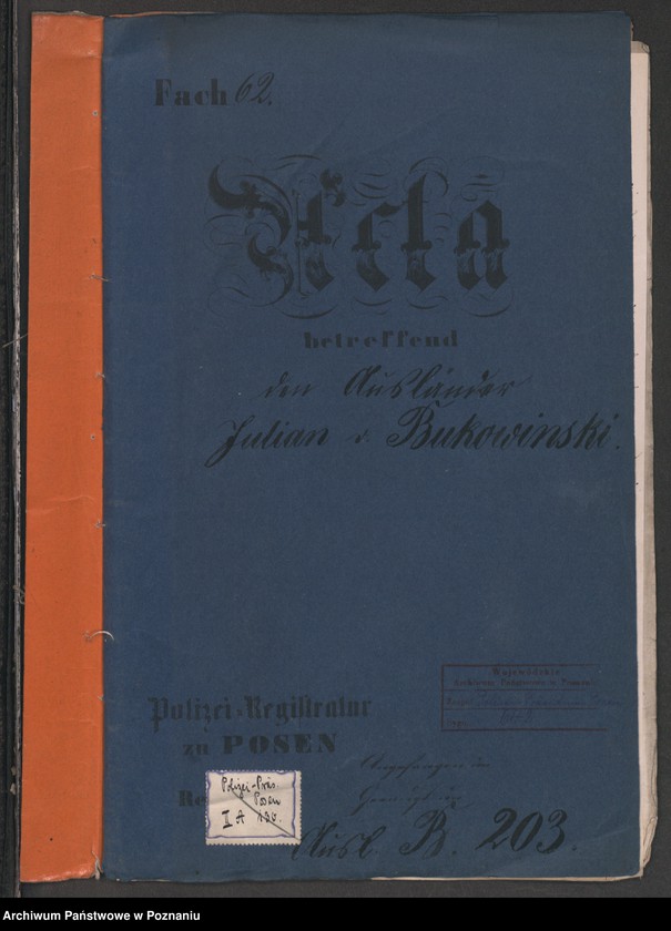 Obraz 2 z jednostki "A. betr. Julian von Bukowiński"