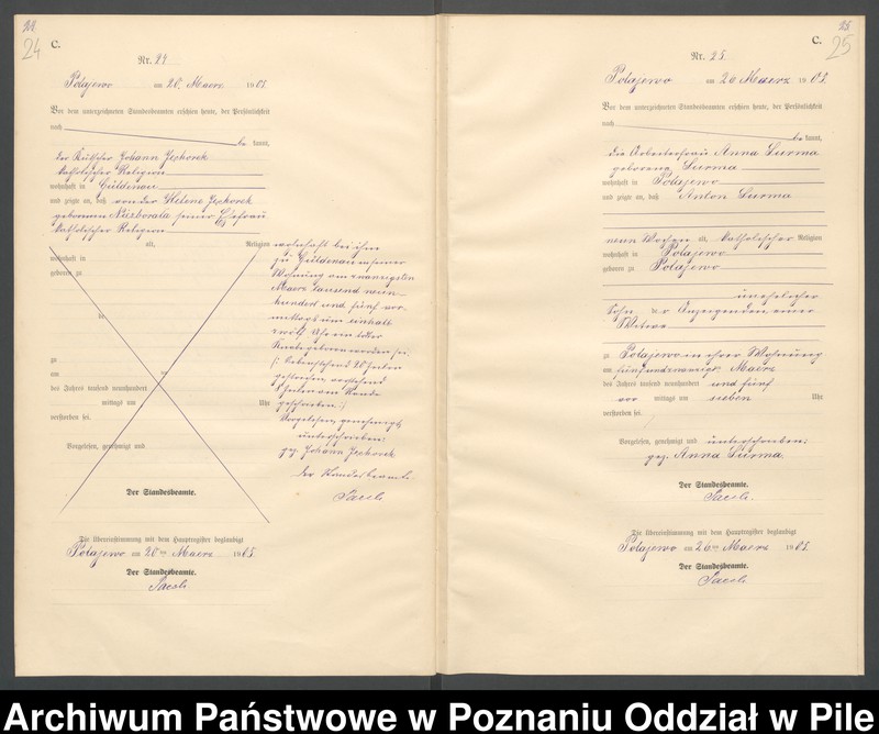 Obraz 15 z jednostki "Księga zgonów"