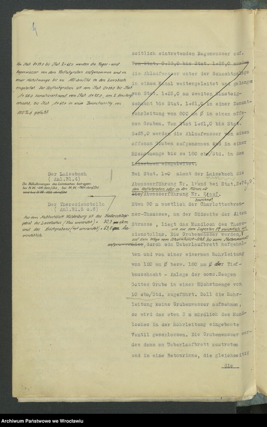 image.from.unit.number "Antrag auf Sicherstellung hilfsw. Verleihung u. Wasserrechten und deren Eintragung in das Wasserbuch für das Steinkohlenbergwerk Cons. Seegen-Gottes-Grube zu Altwasser Kr. Waldenburg i. Schl. Tiefbau-Schacht-Anlage I+II"