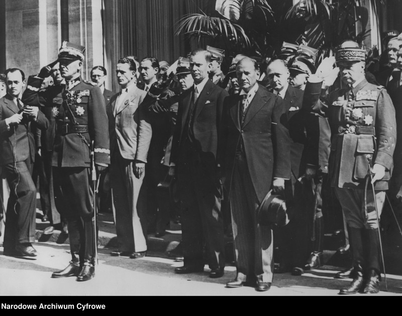 image.from.unit.number "Wizyta Generalnego Inspektora Sił Zbrojnych RP generała Edwarda Rydza-Śmigłego we Francji - pobyt w Paryżu"