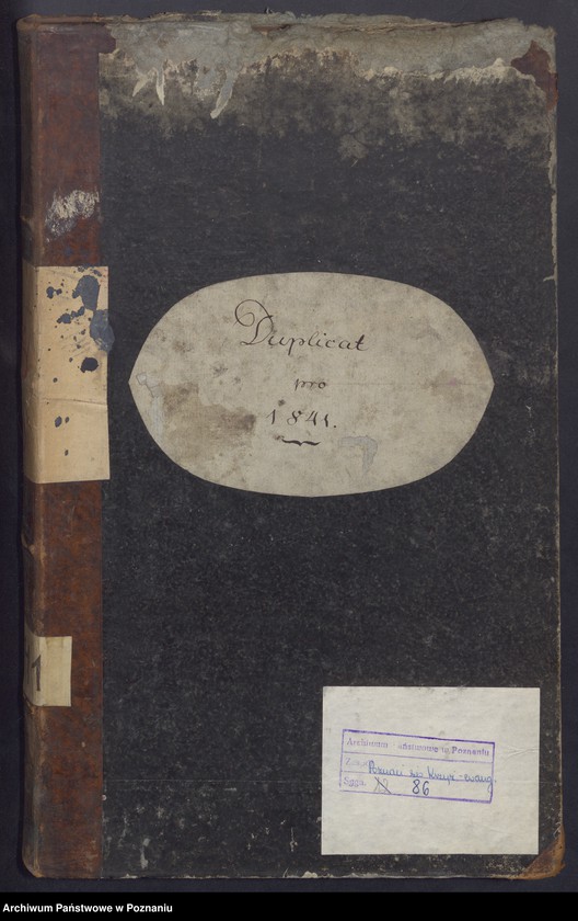 Obraz 2 z jednostki "[Akta urodzeń i chrztów, zgonów i pogrzebów, zapowiedzi i ślubów]"