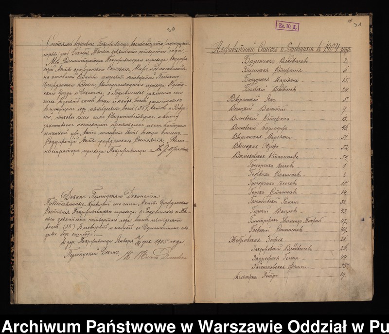 image.from.unit.number "Akta urodzeń, małżeństw, zgonów"