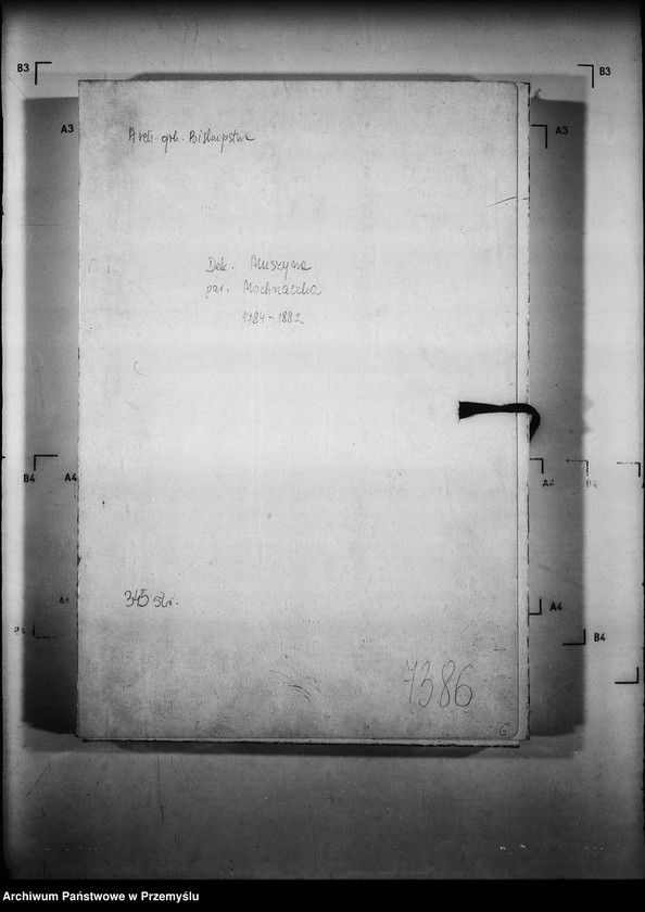 Obraz 4 z jednostki "[Kopie ksiąg metrykalnych parafii Mochnaczka Niżna z filią Mochnaczka Wyżna (dekanat Muszyna)]"