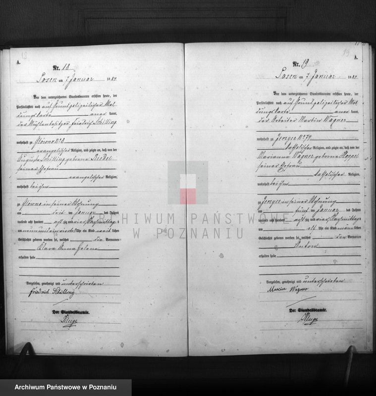 Obraz 11 z jednostki "Księga urodzeń t. I"