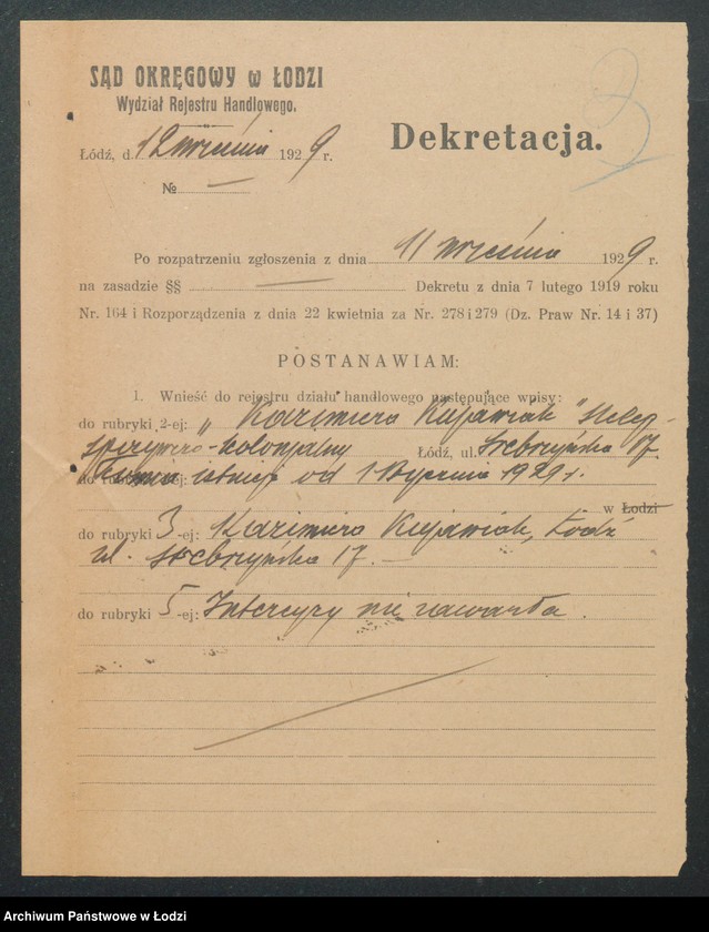 Obraz 5 z jednostki "Kazimiera Kujawiak - sklep spożywczo-kolonialny"