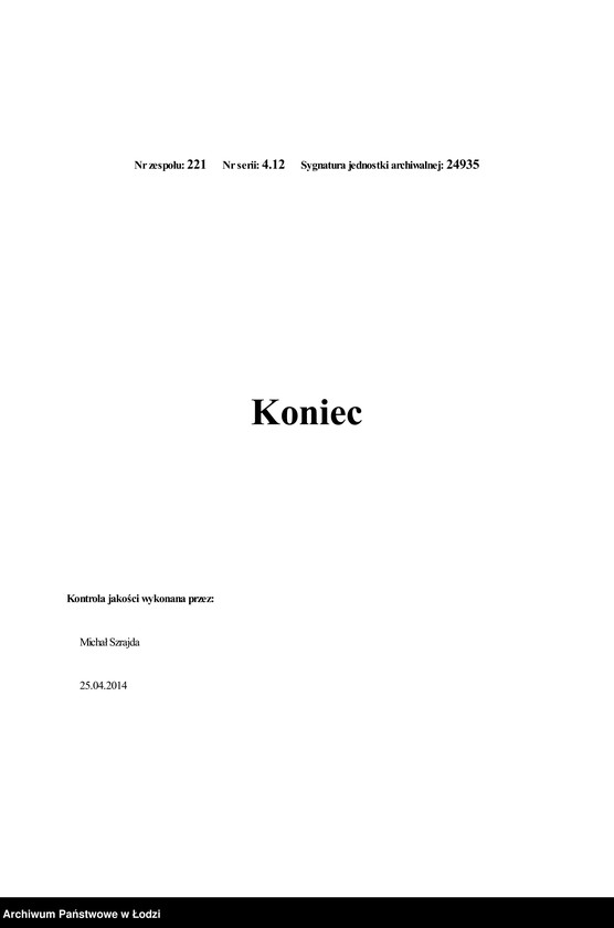 Obraz 3 z jednostki "[Spis ludności Łodzi] Orzechowska-Osiński"