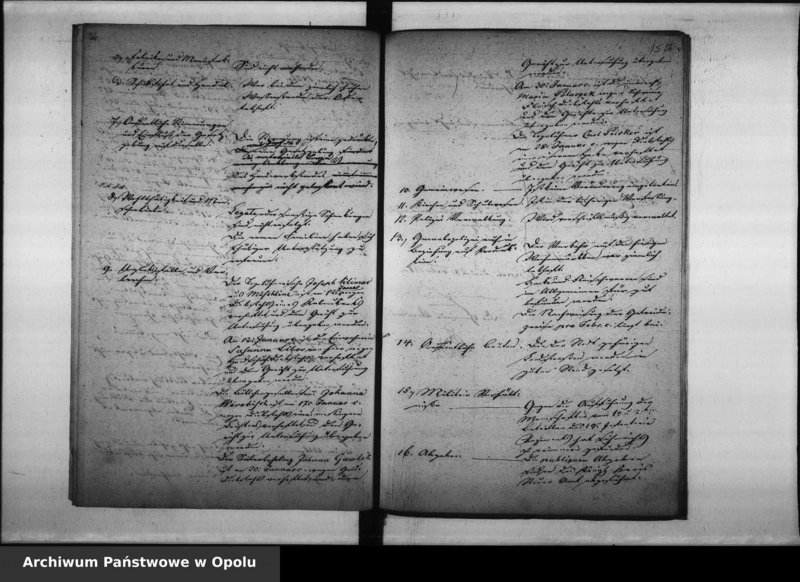 Obraz 18 z jednostki "Acta des Magistrats zu Oppeln betreffend die Erstattung der Zeitungsberichte de anno 1851- 1866"
