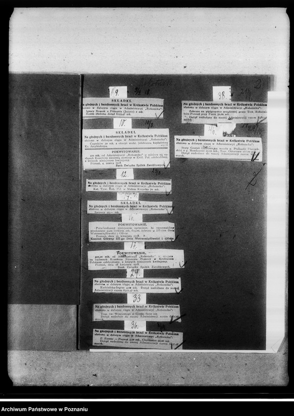 Obraz 6 z jednostki "Podziękowania w prasie, w gazecie "Robotnik" za dary pieniężne dla bezdomnych. [Wycinki z gazet]"
