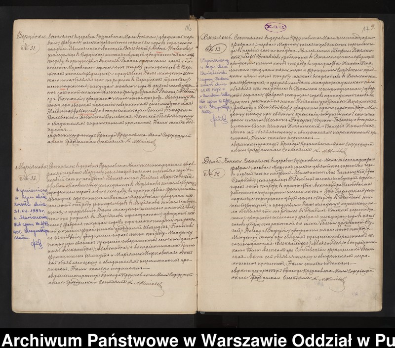 image.from.unit.number "Akta urodzeń, małżeństw i zgonów"
