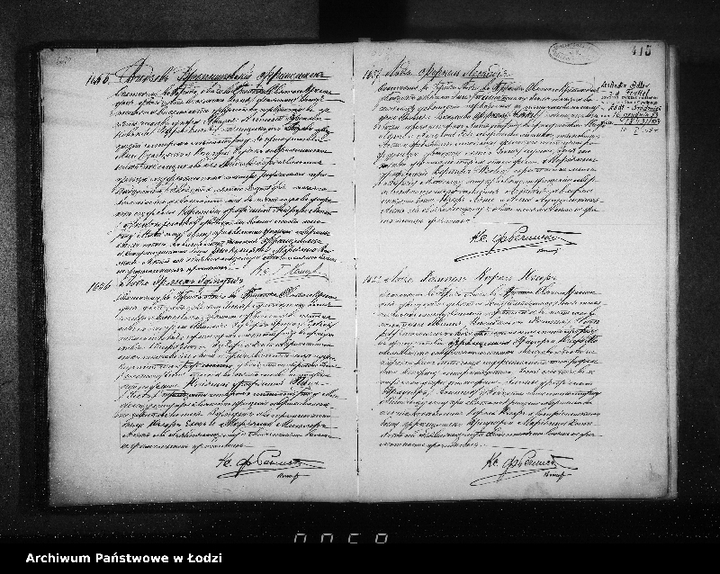 Obraz 8 z jednostki "Akta urodzeń tom II"