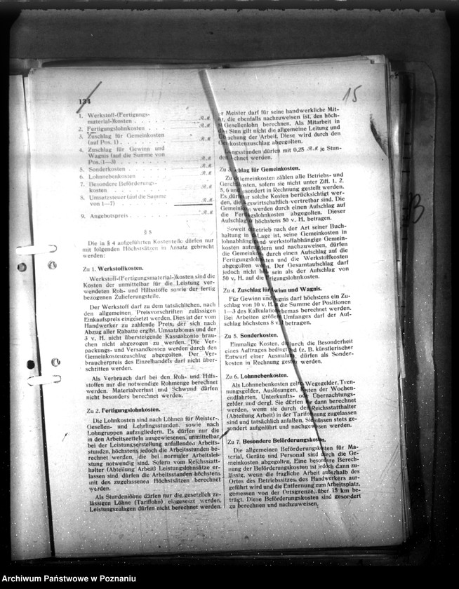 Obraz 20 z jednostki "Verordnungsblatt Nr. 9"