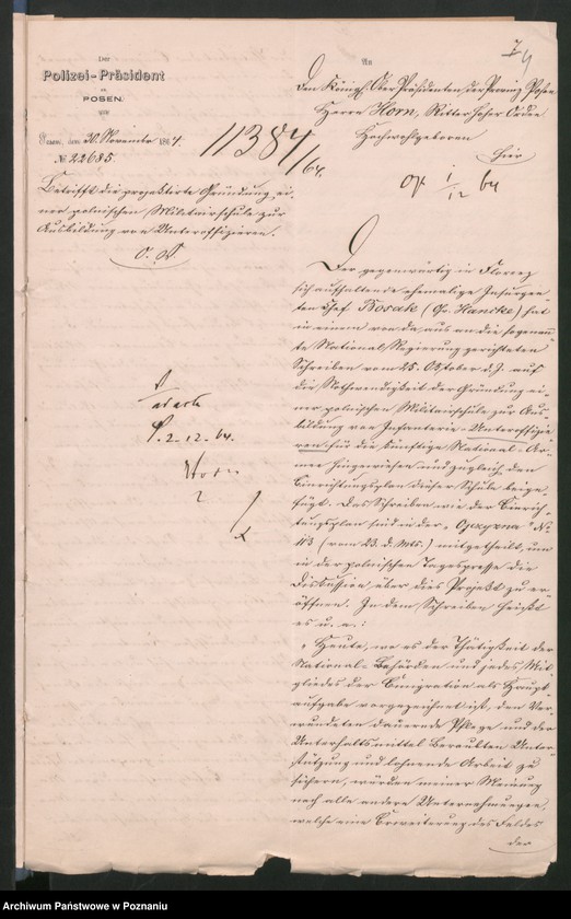 image.from.unit.number "Die Fortsetzung nationaler Bestrebungen von Seiten der Polen."
