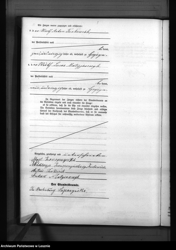 Obraz 11 z jednostki "[Księga małżeństw]"