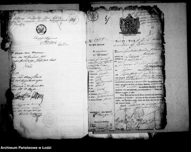 Obraz 13 z jednostki "Akta tyczące się świadectw przesiedleńczych"