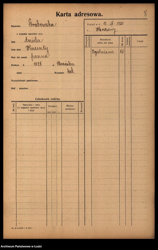 image.from.unit.number "[Spis ludności Łodzi] Grabowska - Graczuchin"