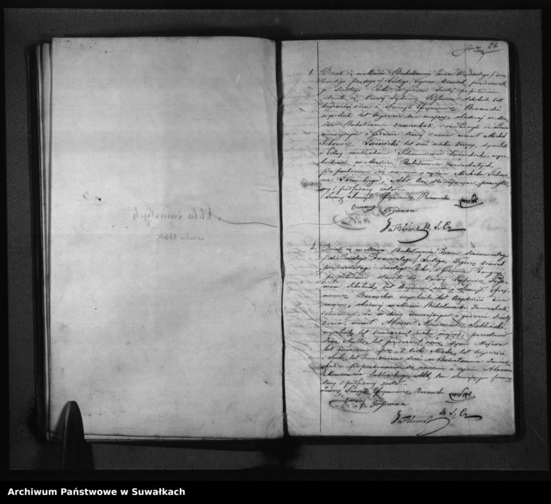 image.from.unit.number "Duplikat Akt Urodzonych, Zaślubionych i Umarłych Urzędnika Stanu Cywilnego Wyznania Mojżeszowego Okręgu Bakałarzewskiego za rok 1856"