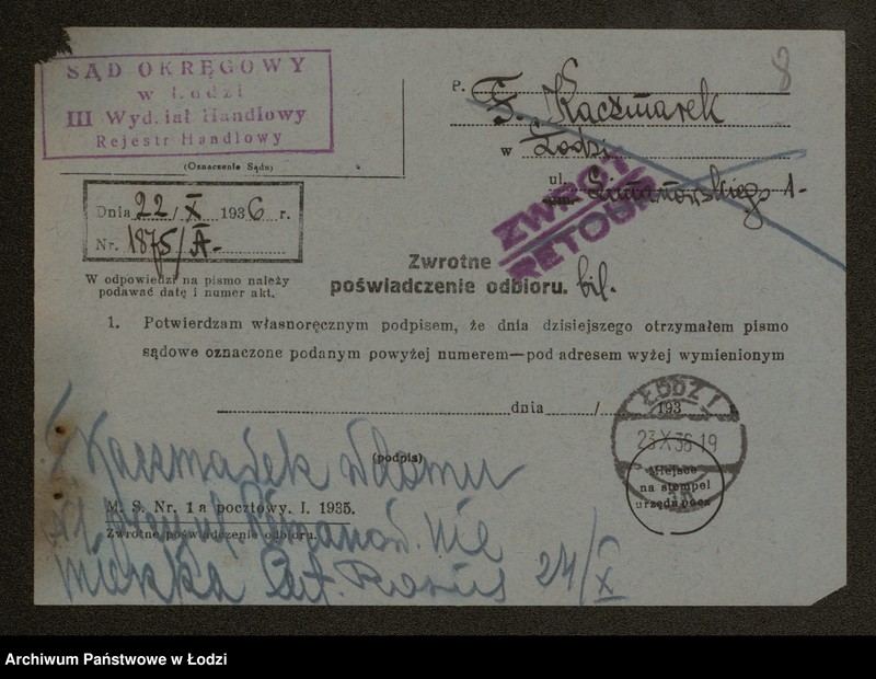 Obraz 10 z jednostki "Franciszek Kaczmarek- restauracja"