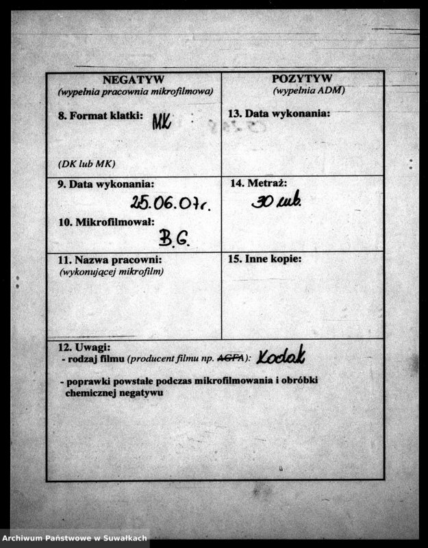 image.from.unit.number "[Dokumenty do akt małżeństw wyznania ewangelicko-augsburskiego w Wiżajnach]"