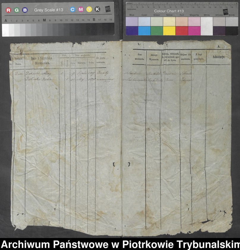 image.from.unit "[Księga ludności stałej wsi: Saniki, Okrajszów,Płoszów, Ostoja, Kolonia Wojciechowa, Buławy]"