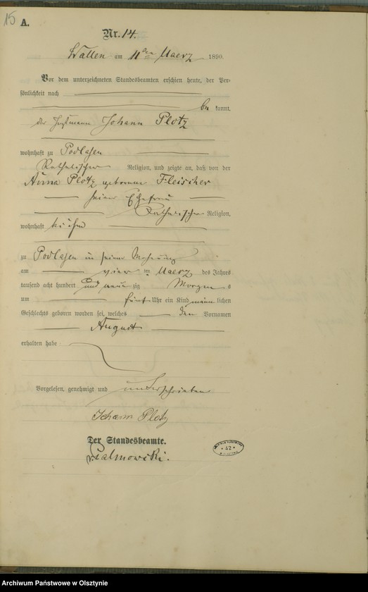 image.from.unit.number "Geburts-Haupt-Register Nr 1 - 68"