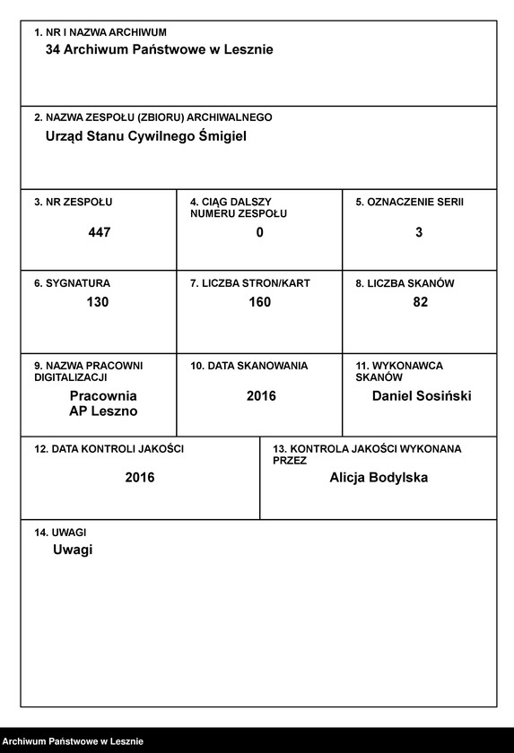 Obraz 1 z jednostki "Księga zgonów"