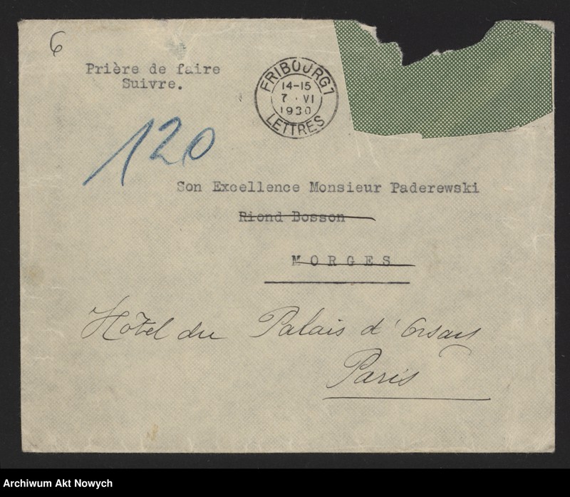 image.from.unit.number "Besson Marius (biskup Lozanny, Genewy i Fryburga); Załączniki: a) List S.A.D.E.A; b) Instytut "La Lingerie" (prospekt); c) wycinek prasowy; L.18 (odpowiedzi - maszynopis, rękopis)"